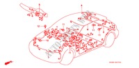 BARDATURA FILO(LH) per Honda CIVIC LXI 3 Porte 5 velocità manuale 2000
