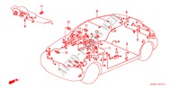 BARDATURA FILO(RH) per Honda CIVIC SIR 3 Porte 4 velocità automatico 2000