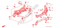 COMP. SEDILE ANT. (S.)(3) per Honda CIVIC GLI 3 Porte 4 velocità automatico 2000