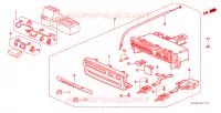 CONTROLLO RISCALDATORE(RH) per Honda CIVIC LXI 3 Porte 5 velocità manuale 1996