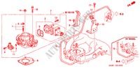 CORPO VALVOLA IMMISSIONE (1.5L SOHC) per Honda CIVIC EXI 3 Porte 5 velocità manuale 2000