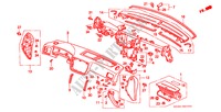 PANNELLO STRUMENTI(LH) per Honda CIVIC LXI 3 Porte 5 velocità manuale 2000