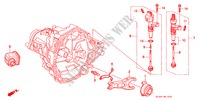 RILASCIA INNESTO(DOHC) per Honda CIVIC SIR 3 Porte 5 velocità manuale 2000