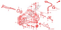 ALLOGGIO TRASMISSIONE (SOHC) per Honda CIVIC GLI 4 Porte 5 velocità manuale 2000