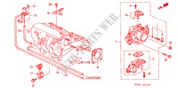 CORPO VALVOLA IMMISSIONE(4) per Honda CIVIC VTI 4 Porte 4 velocità automatico 2000