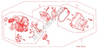 DISTRIBUTORE(HITACHI) (2) per Honda CIVIC VTI 4 Porte 5 velocità manuale 2000