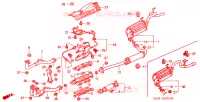 CONDOTTO SCARICO per Honda HRV HYPER 5 Porte pieno automatica 2000