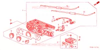 CONTROLLO RISCALDATORE(RH) per Honda HRV HYPER 5 Porte pieno automatica 2000