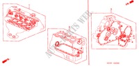 KIT GUARNIZIONE per Honda HR-V 4WD 3 Porte 5 velocità manuale 2000