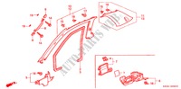 ABBELLIMENTO PILASTRO(LH) per Honda PRELUDE VTEC 2.2VTI 2 Porte 5 velocità manuale 2000