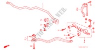 BRACCIO INFERIORE ANT.(ATTS) per Honda PRELUDE TYPE-S 2 Porte 5 velocità manuale 2001