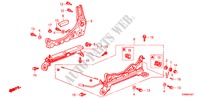 COMP. SEDILE ANT. (D.) (2) per Honda PRELUDE TYPE-S 2 Porte 5 velocità manuale 2000