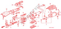 CONDOTTO SCARICO(DOHC) per Honda PRELUDE VTEC 2.2VTI 2 Porte 5 velocità manuale 2000