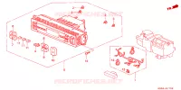 CONTROLLO RISCALDATORE(AUTO)(RH) per Honda PRELUDE VTI R 2 Porte 4 velocità automatico 1998
