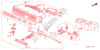CONTROLLO RISCALDATORE(LH) per Honda PRELUDE VTEC 2.2VTI 2 Porte 5 velocità manuale 2000