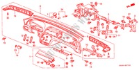 PANNELLO STRUMENTI(LH) per Honda PRELUDE 2.0I 2 Porte 5 velocità manuale 2000