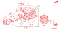 SOFFIATORE RISCALDATORE(LH) per Honda PRELUDE VTEC 2.2VTI 2 Porte 5 velocità manuale 2000