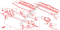 TERGICRISTALLO PARAVENTO (LH) per Honda PRELUDE VTEC 2.2VTI 2 Porte 5 velocità manuale 2000