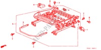 COMP. SEDILE ANT.(S.)(ALTEZZA MANUALE) per Honda CIVIC EXI 4 Porte 4 velocità automatico 2005