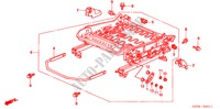 COMP. SEDILE ANT. (S.) (ALTEZZA MANUALE) per Honda CIVIC 1.6 LS 4 Porte 5 velocità manuale 2005