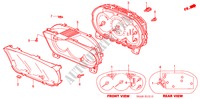 COMPONENTI INDICATORE(NS) per Honda CIVIC EXI 5 Porte 5 velocità manuale 2001