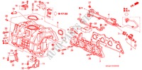 MOLTEPLICE ASPIRAZIONE per Honda CIVIC VI 5 Porte 5 velocità manuale 2001