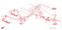 CONDOTTO INSTALLAZIONE/TUBI(V6) (1) per Honda ACCORD 3.0V6 4 Porte 4 velocità automatico 2000