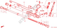 SCATOLA INGRANAGGIO P.S. COMPONENTI(L4) (LH) per Honda ACCORD 2.3VTI 4 Porte 5 velocità manuale 2000