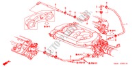 TUBO ASPIRATORE(V6) per Honda ACCORD 3.0V6    SINGAPORE 4 Porte 4 velocità automatico 2002
