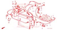 ARIA CONDIZIONATA (TUBI/CONDOTTI)(LH) per Honda ACCORD GL 4 Porte 4 velocità automatico 1983