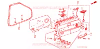 FODERAMENTO PORTIERA(4D) per Honda ACCORD GL 4 Porte 4 velocità automatico 1983