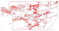 LEVA RISCALDATORE per Honda ACCORD GL 4 Porte 4 velocità automatico 1983