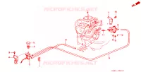 ARIA CONDIZIONATA (TUBO/VALVOLA) per Honda ACCORD EX 4 Porte 4 velocità automatico 1985