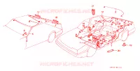 BARDATURA FILO(2) per Honda ACCORD EX 4 Porte 4 velocità automatico 1985