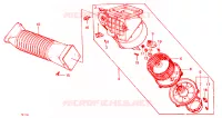 SOFFIATORE RISCALDATORE per Honda CIVIC STD 4 Porte 3 velocità automatico 1982