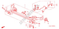 ASSALE POSTERIORE per Honda JAZZ 1.3DSI 5 Porte 5 velocità manuale 2003