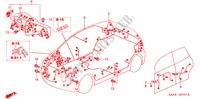 BARDATURA FILO per Honda JAZZ 1.3DSI 5 Porte 5 velocità manuale 2003