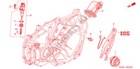 RILASCIA INNESTO per Honda JAZZ 1.3GLI 5 Porte 5 velocità manuale 2005