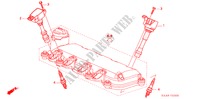 RINCULO IGNIZIONE/TAPPO per Honda JAZZ 1.3LX 5 Porte pieno automatica 2004