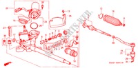 SCATOLA INGRANAGGIO P.S.(EPS) per Honda JAZZ 1.4LX 5 Porte pieno automatica 2003