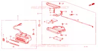 LEVA RISCALDATORE per Honda PRELUDE EX 2 Porte 4 velocità automatico 1984