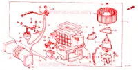 SOFFIATORE RISCALDATORE per Honda PRELUDE EX 2 Porte 4 velocità automatico 1984
