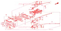 LEVA RISCALDATORE per Honda CIVIC GL 4 Porte 5 velocità manuale 1986