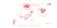 CONDOTTO RISCALDATORE per Honda CIVIC WAGON DX 5 Porte 3 velocità automatico 1985
