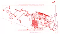 UNITA RISCALDATORE per Honda CIVIC WAGON DX 5 Porte 3 velocità automatico 1985