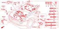 BARDATURA FILO MOTORE(V6) (LH) per Honda ACCORD EX 4 Porte 5 velocità automatico 2004