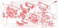 MODULO CENTRO(STANLEY) (ARIA CONDIZIONATA) per Honda ACCORD VTIE 4 Porte 5 velocità manuale 2005