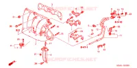MOLTEPLICE ASPIRAZIONE(L4) (1) per Honda ACCORD VTIE 4 Porte 5 velocità manuale 2005
