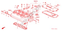 MOLTEPLICE ASPIRAZIONE(V6) per Honda ACCORD 3.0 SIR 4 Porte 5 velocità automatico 2004