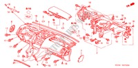 PANNELLO STRUMENTI(LH) per Honda ACCORD VTIE 4 Porte 5 velocità manuale 2005